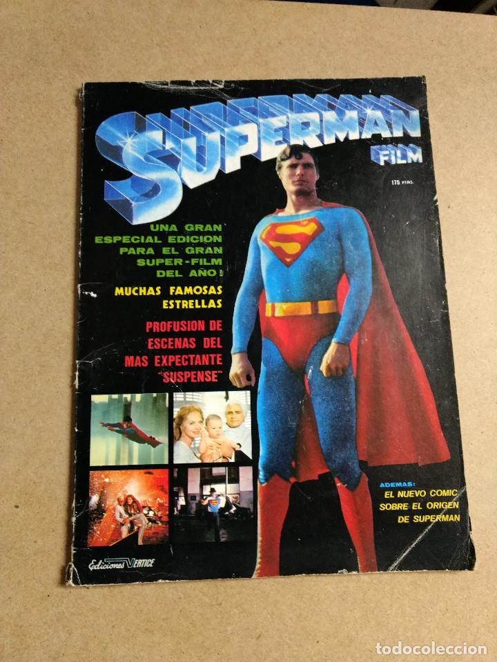 C&oacute;mics: SUPERMAN EL FILM REVISTA COMIC EDICIONES VERTICE 1979 - Foto 1