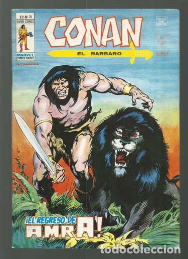 C&oacute;mics: Conan, volumen 2 n&uacute;mero 30, 1979, Vertice, buen estado. - Foto 1