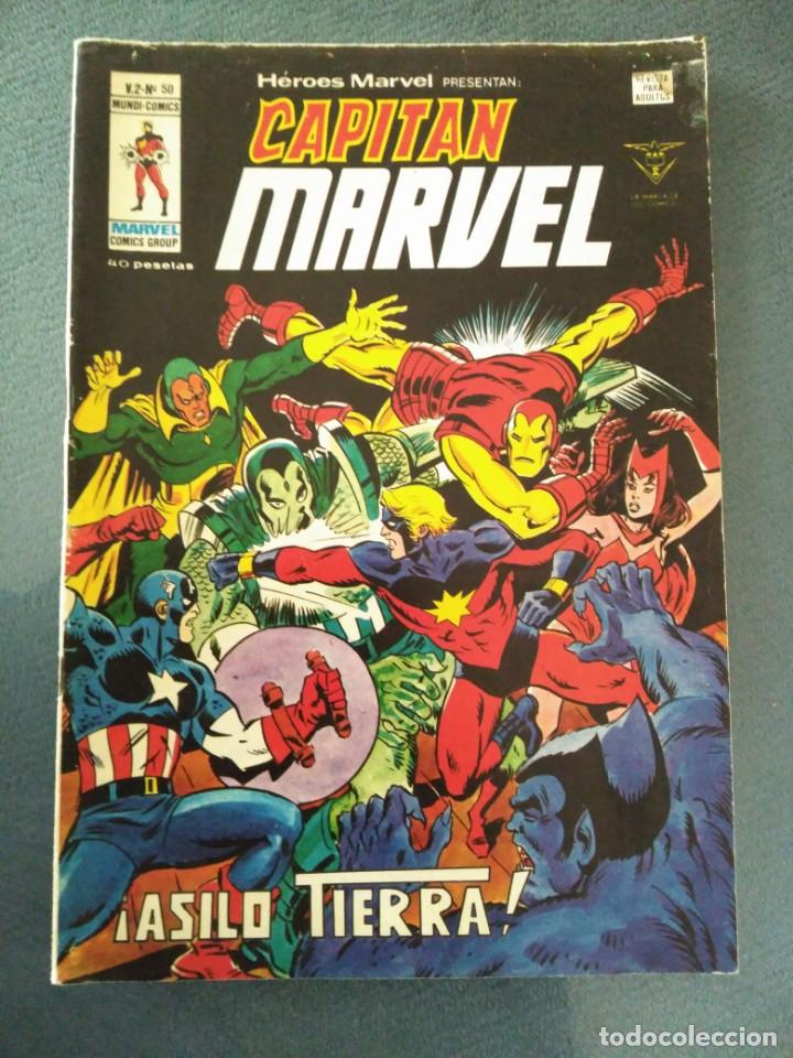 C&oacute;mics: C&oacute;mic capit&aacute;n marvel V.2 N&ordm;50 - Foto 1