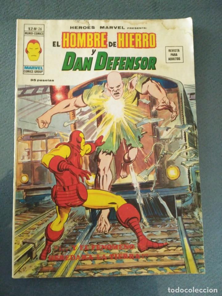 C&oacute;mics: C&oacute;mic el hombre de hierro y dan defensor V.2 N&ordm;26 - Foto 1