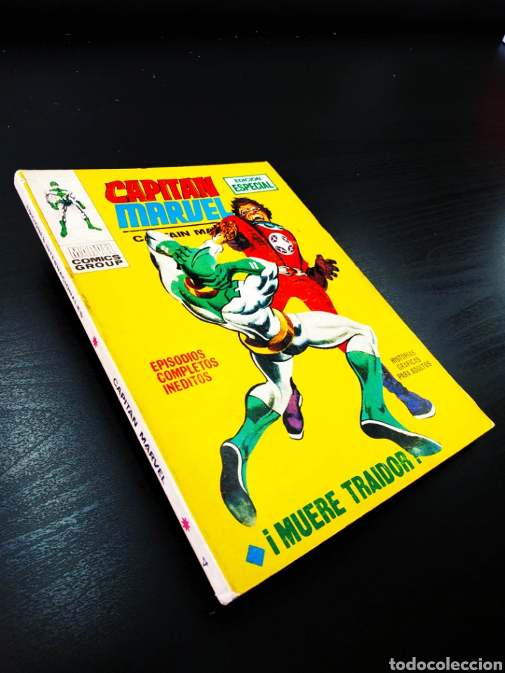 C&oacute;mics: MUY BUEN ESTADO CAPITAN MARVEL 4 VERTICE TACO - Foto 1