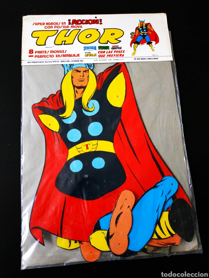 C&oacute;mics: EXCELENTE ESTADO THOR POSTER MOVIL VERTICE - Foto 1
