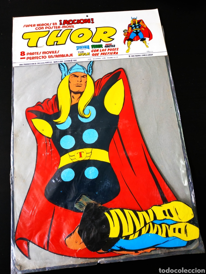 C&oacute;mics: EXCELENTE ESTADO THOR POSTER MOVIL VERTICE - Foto 1