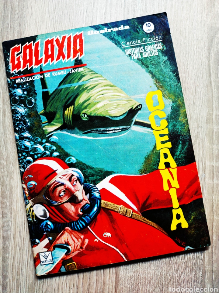 C&oacute;mics: EXCELENTE ESTADO GALAXIA 7 VERTICE TACO GRAPA - Foto 1