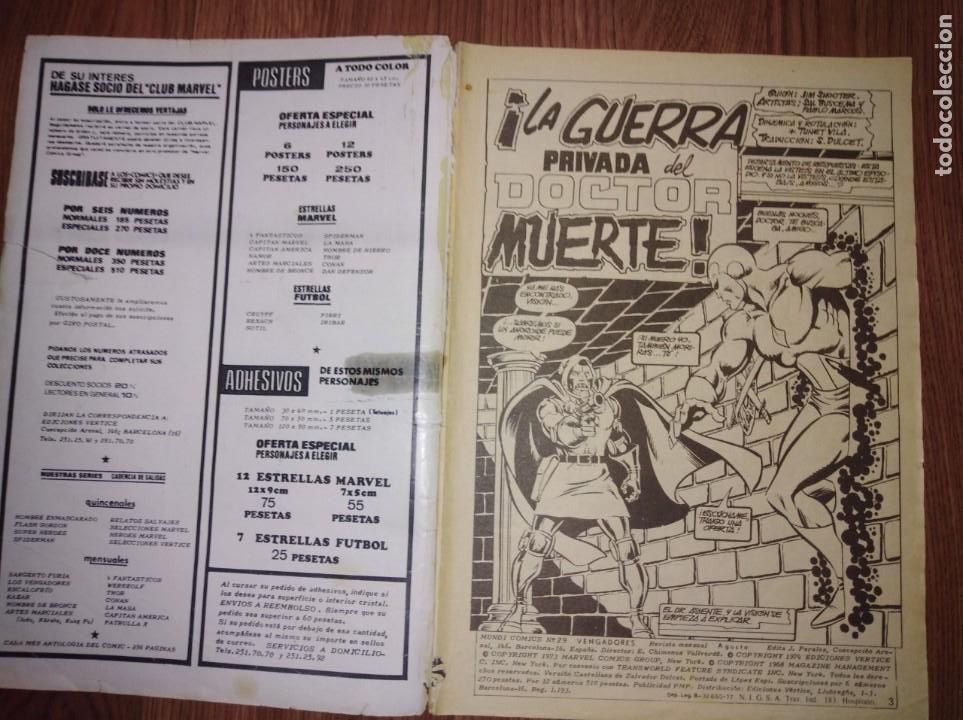 C&oacute;mics: LOS VENGADORES VERTICE V2 N&ordm;29 - Foto 4