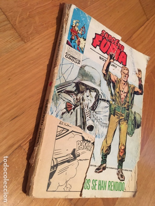 C&oacute;mics: Sargento Furia 15 V&eacute;rtice. Los comandos se han rendido - Foto 2