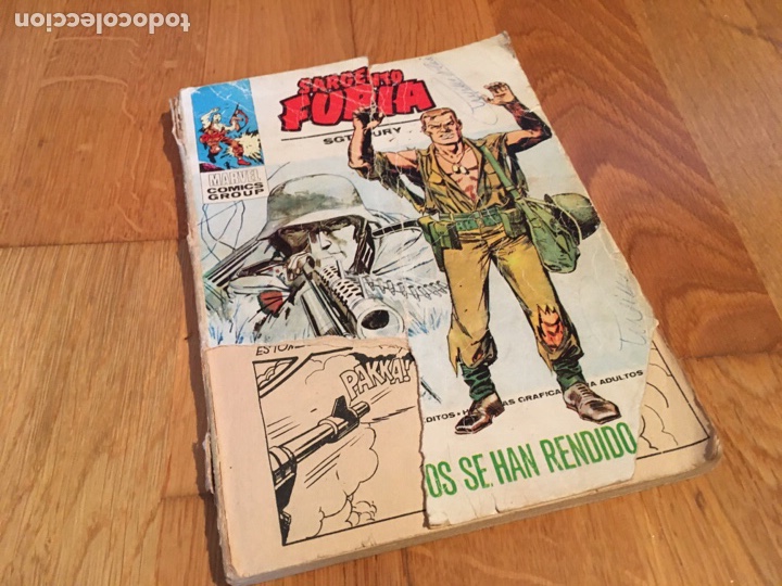C&oacute;mics: Sargento Furia 15 V&eacute;rtice. Los comandos se han rendido - Foto 1