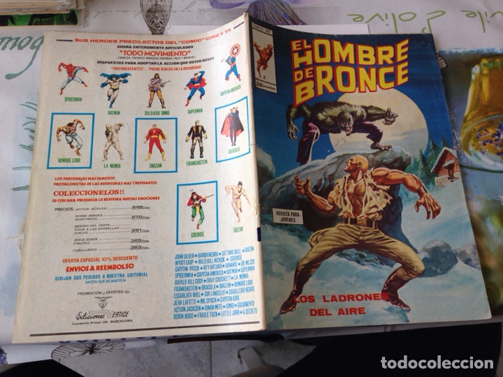 C&oacute;mics: El Hombre de Bronce 8 Ediciones V&eacute;rtice - Foto 2