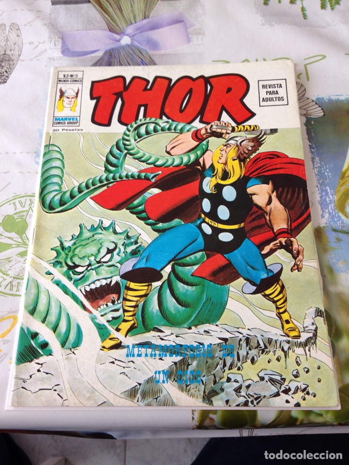 C&oacute;mics: Thor Volumen 2 n&uacute;mero 5 Ediciones V&eacute;rtice en buen estado - Foto 1
