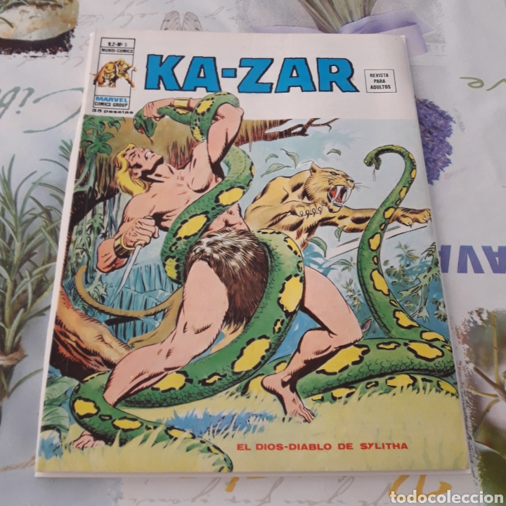 C&oacute;mics: Ka-zar volumen 2 numero 5 Ediciones Vertice buen estado - Foto 1