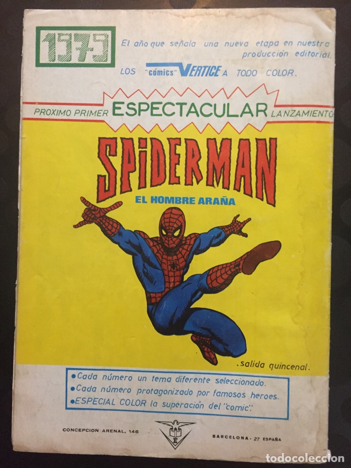 C&oacute;mics: SELECCIONES MARVEL VOL.1 N.40 NOVA . FIN C&Iacute;RCULO INTERIOR . ( 1977/1981 ). - Foto 2