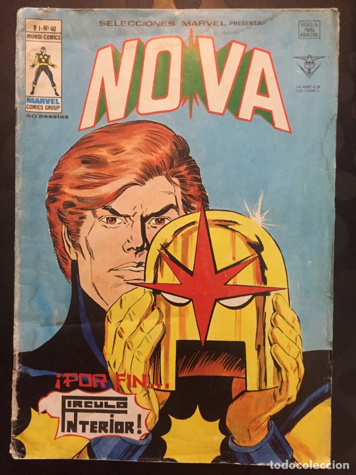 C&oacute;mics: SELECCIONES MARVEL VOL.1 N.40 NOVA . FIN C&Iacute;RCULO INTERIOR . ( 1977/1981 ). - Foto 1