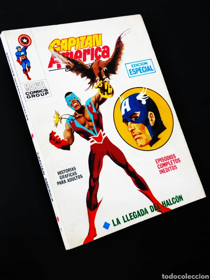 C&oacute;mics: EXCELENTE ESTADO CAPITAN AMERICA 7 TACO VERTICE - Foto 1