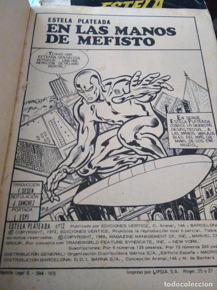 C&oacute;mics: Comic Marvel ediciones V&eacute;rtice, ESTELA PLATEADA , EN LAS MANOS DE MEFISTO 12 - Foto 3