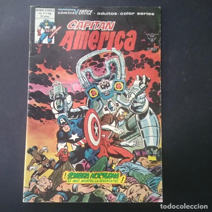 C&oacute;mics: C&Oacute;MIC CAPITAN AMERICA V3 46 VERTICE - Foto 1