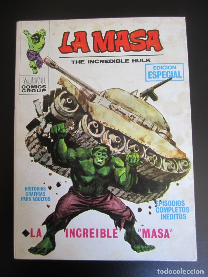 C&oacute;mics: HULK (1970, VERTICE) -LA MASA- 1 &middot; 1970 &middot; LA INCREIBLE MASA - Foto 1