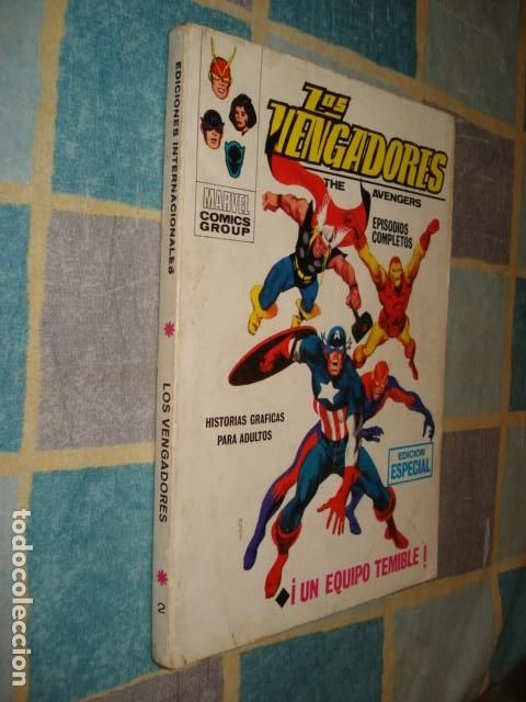 Fumetti: Los Vengadores 2: un equipo temible, 1969, Vertice, buen estado