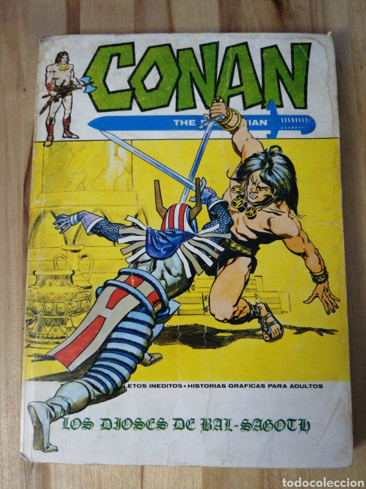 C&oacute;mics: Conan vertice V 1,n&deg; 9,Los dioses de Bal-Sagoth, a&ntilde;o 1973 - Foto 1