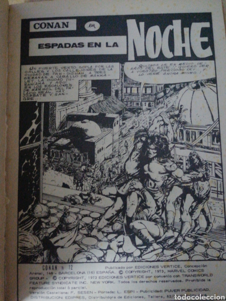 C&oacute;mics: Conan V 1 vertice taco n&deg; 12 Espadas en la noche - Foto 4