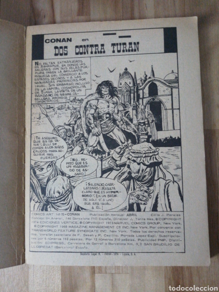 C&oacute;mics: Conan vertice taco V1, n&deg; 15, Dos contra Turan. - Foto 4
