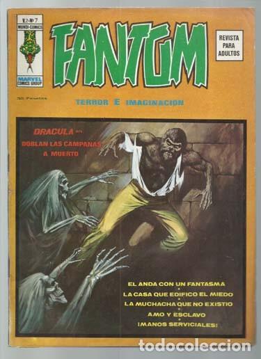 C&oacute;mics: Fantom, volumen 2 n&uacute;mero 7, 1975, Vertice, buen estado. - Foto 1