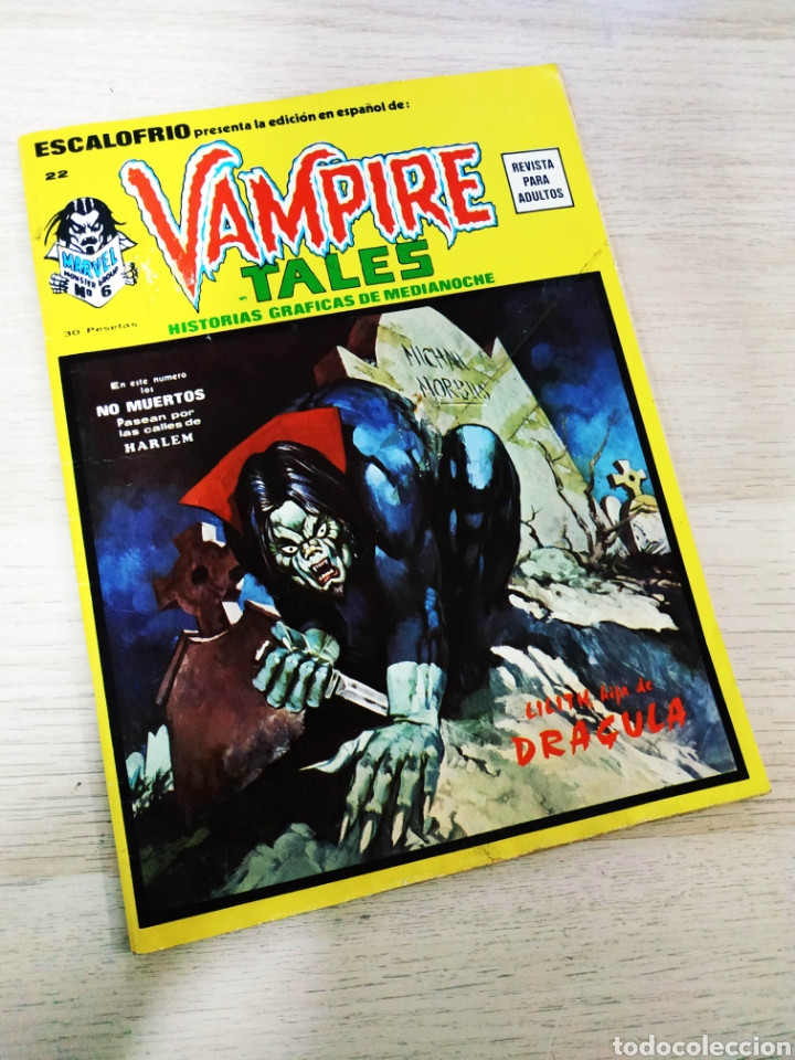 C&oacute;mics: MUY BUEN ESTADO ESCALOFRIO 22 VAMPIRE 6 VERTICE - Foto 1
