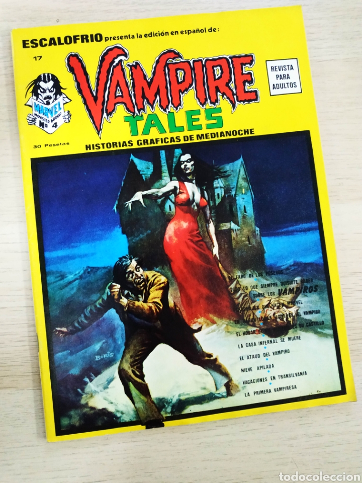 C&oacute;mics: EXCELENTE ESTADO ESCALOFRIO 17 VAMPIRE 4 VERTICE - Foto 1