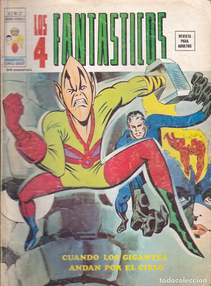 C&oacute;mics: COMIC COLECCION LOS 4 FANTASTICOS V. 2 N&ordm; 27 - Foto 1