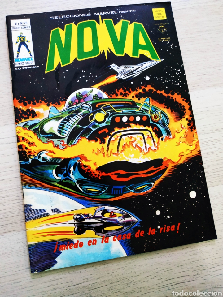 C&oacute;mics: CASI EXCELENTE ESTADO SELECCIONES MARVEL 26 NOVA VERTICE - Foto 1