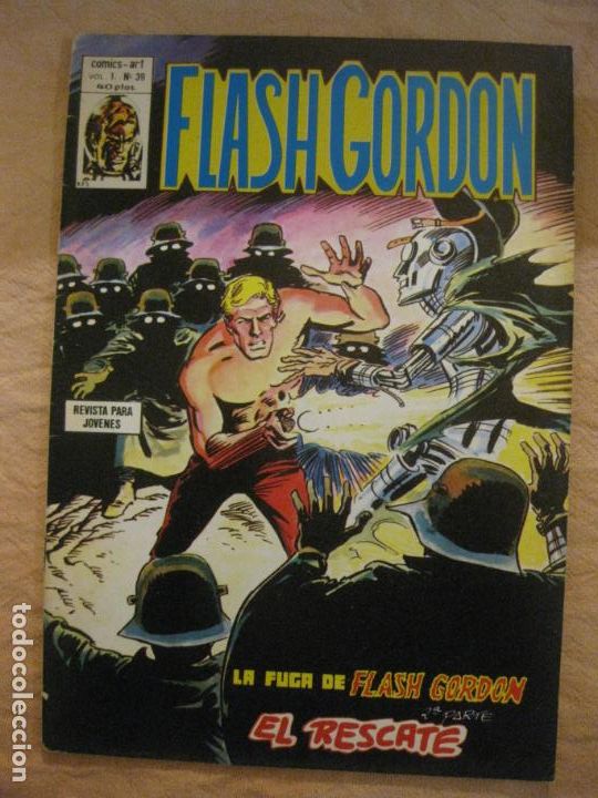 C&oacute;mics: FLASH GORDON VOL. 1 N&ordm; 39. EDICIONES VERTICE. - Foto 1