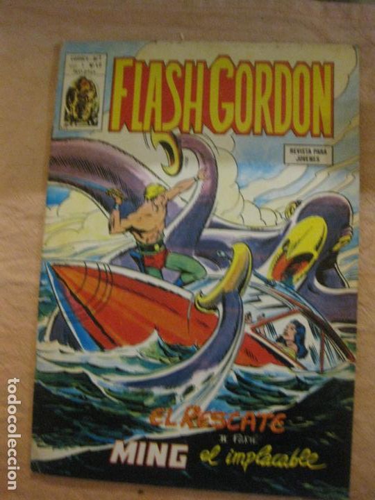 C&oacute;mics: FLASH GORDON VOL. 1 N&ordm; 40. EDICIONES VERTICE. - Foto 1