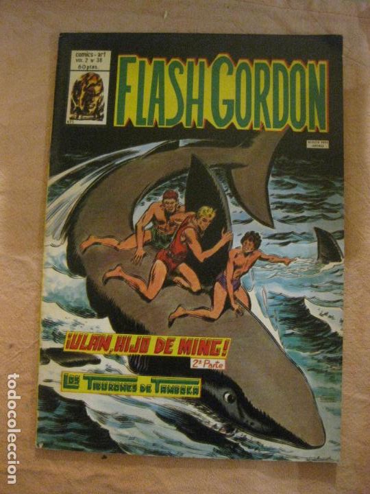 C&oacute;mics: FLASH GORDON VOL. 2 N&ordm; 38. EDICIONES VERTICE. - Foto 1