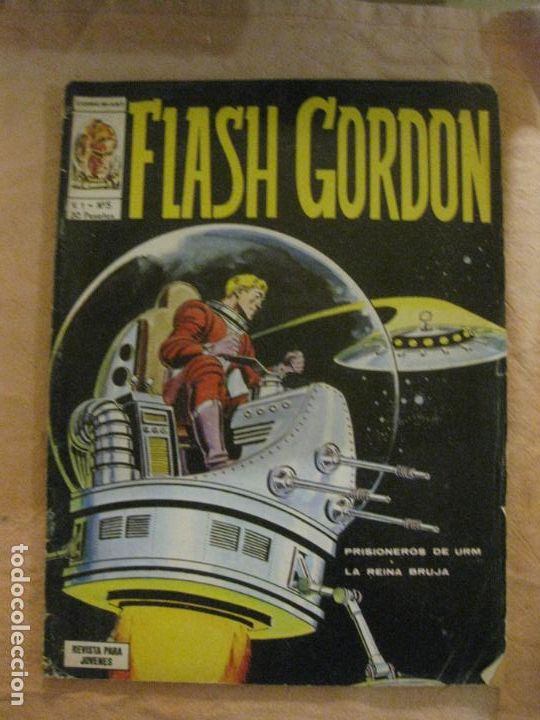 C&oacute;mics: FLASH GORDON VOL. 1 N&ordm; 5. EDICIONES VERTICE. - Foto 1