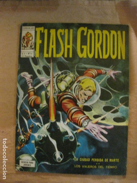 C&oacute;mics: FLASH GORDON V. 1 N&ordm; 14. EDICIONES VERTICE. - Foto 1