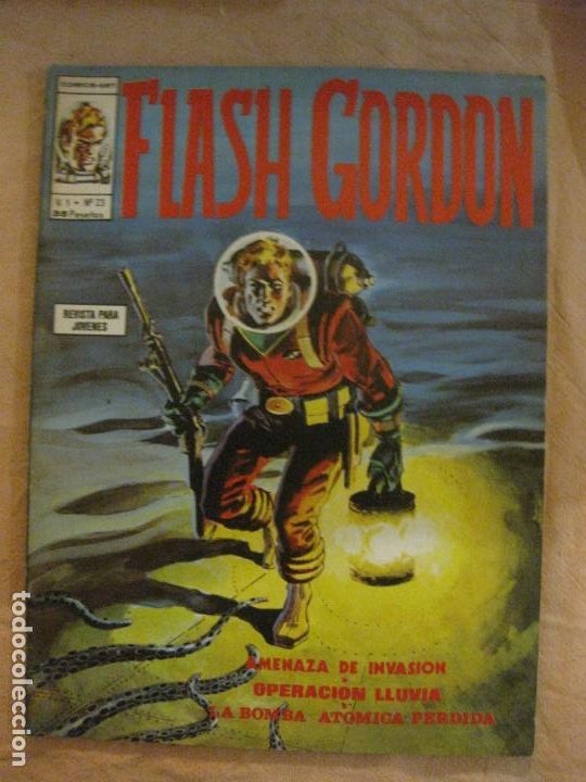 C&oacute;mics: FLASH GORDON V. 1 N&ordm; 23. EDICIONES VERTICE. - Foto 1