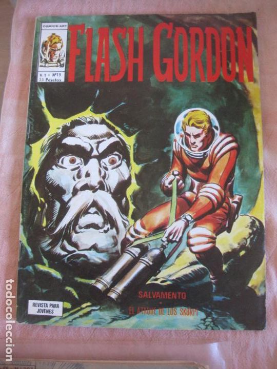 C&oacute;mics: FLASH GORDON V. 1 N&ordm; 15. EDICIONES VERTICE. - Foto 1