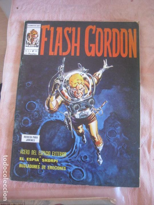 C&oacute;mics: FLASH GORDON V. 1 N&ordm; 20. EDICIONES VERTICE. - Foto 1