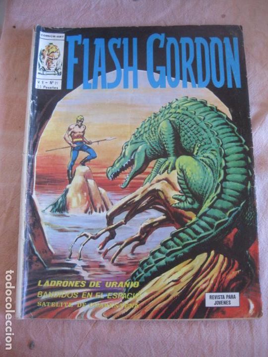C&oacute;mics: FLASH GORDON V. 1 N&ordm; 21. EDICIONES VERTICE. - Foto 1