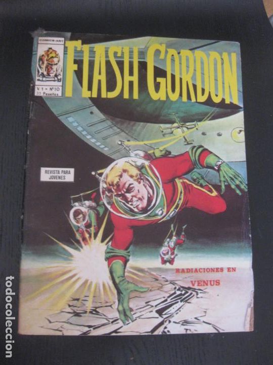 C&oacute;mics: FLASCH GORDON. V.1 N&ordm; 10. EDICIONES VERTICE. - Foto 1