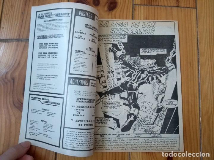C&oacute;mics: Selecciones Marvel Presenta a: Los Inhumanos Vol.1 n&ordm; 3 - Impecable - Foto 8