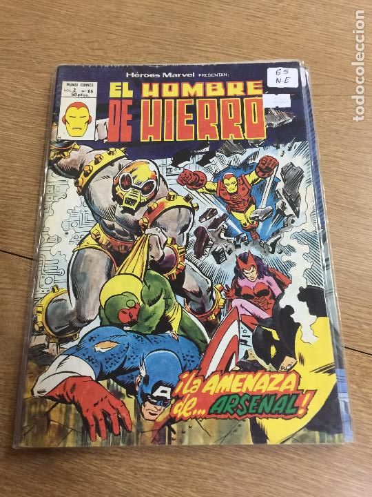 C&oacute;mics: VERTICE HEROES MARVEL NUMERO 65 NORMAL ESTADO - Foto 1