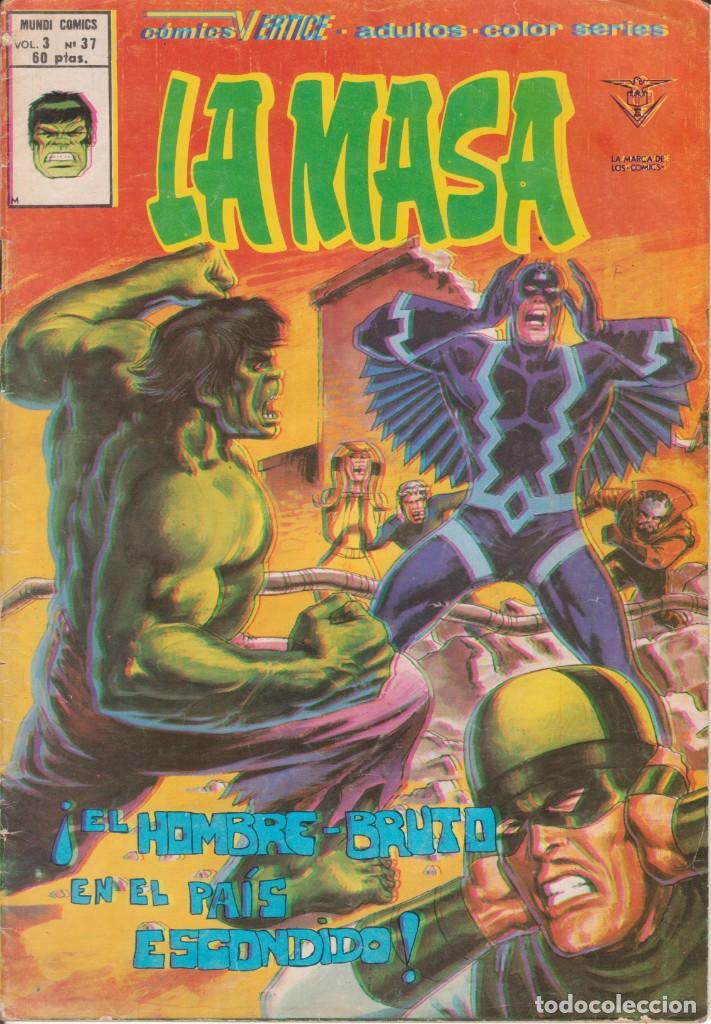 C&oacute;mics: C&Oacute;MIC MARVEL &rdquo; LA MASA &rdquo; N&ordm; 37 V.3 ED.V&Eacute;RTICE ( COLOR ) - Foto 1