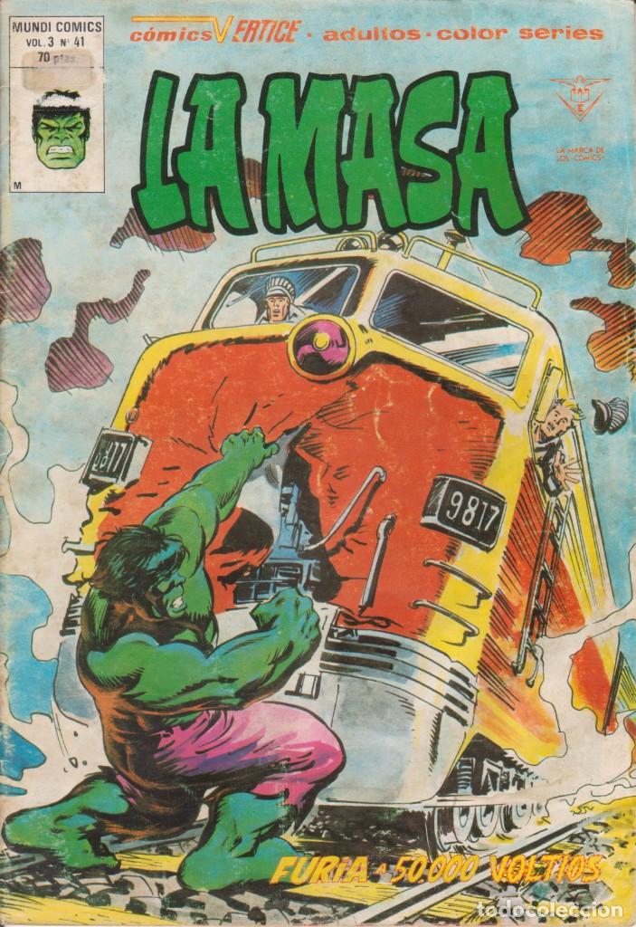 C&oacute;mics: C&Oacute;MIC MARVEL &rdquo; LA MASA &rdquo; N&ordm; 41 V.3 ED.V&Eacute;RTICE ( COLOR ) - Foto 1