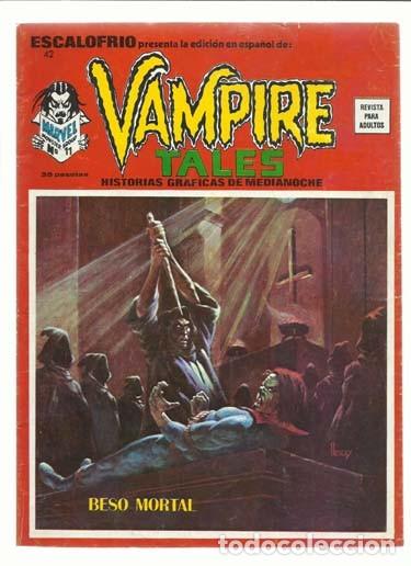 C&oacute;mics: Escalofrio 42, 1975, Vertice, buen estado. - Foto 1