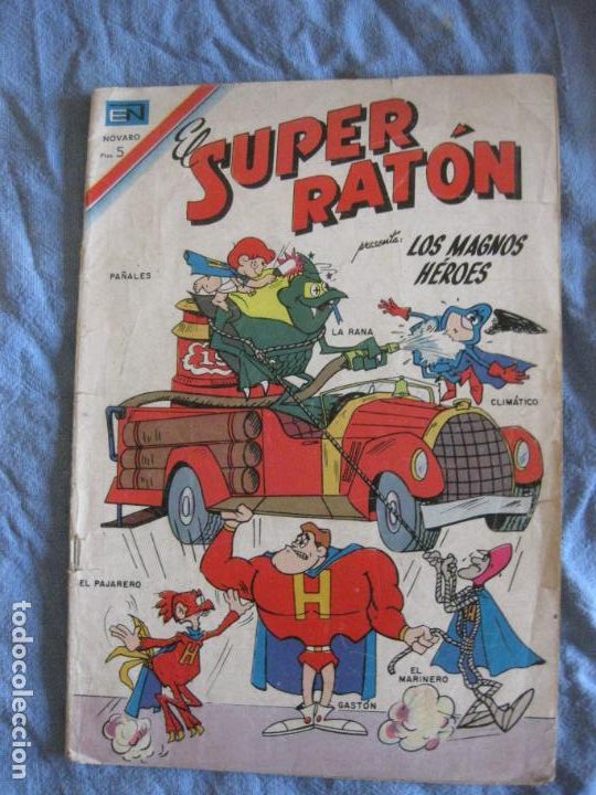 C&oacute;mics: EL SUPER RATON N&ordm; 183. EDITORIAL NOVARO. - Foto 1