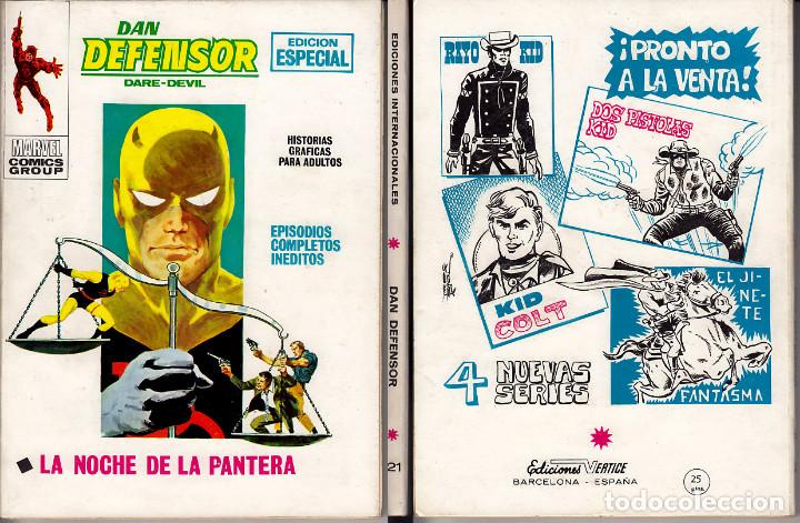 C&oacute;mics: Vertice V1 Dan Defensor 21 - Foto 1