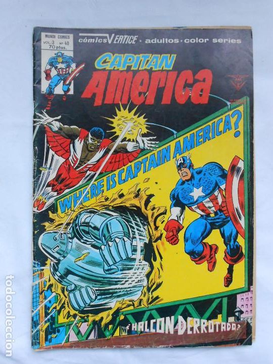 C&oacute;mics: CAPITAN AMERICA V.3 N&ordm; 40 - VERTICE - Foto 1