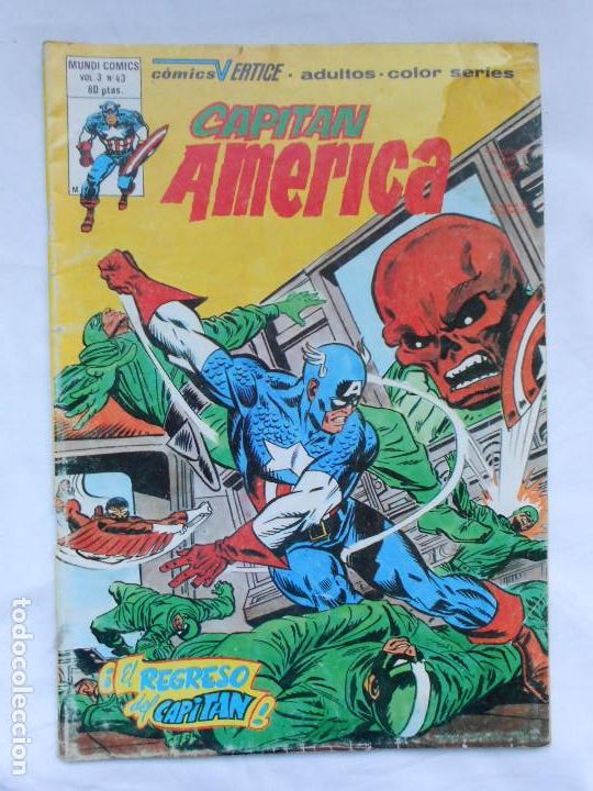 C&oacute;mics: CAPITAN AMERICA V.3 N&ordm; 43 - VERTICE - Foto 1