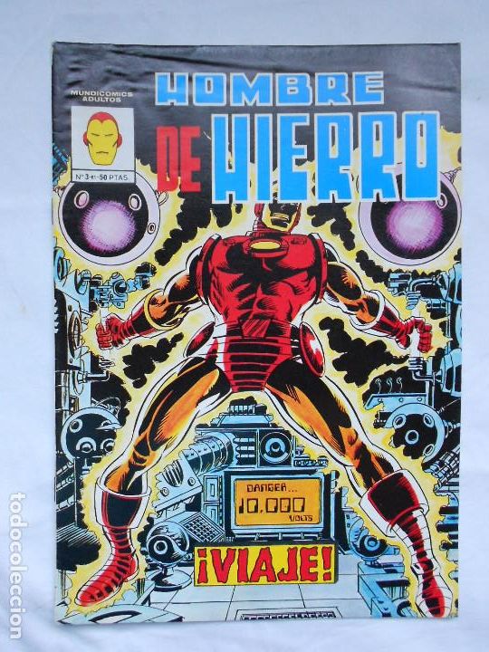 C&oacute;mics: HOMBRE DE HIERRO N&ordm; 3 VERTICE - Foto 1