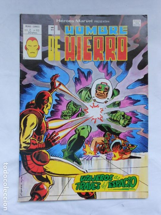 C&oacute;mics: HOMBRE DE HIERRO V.2 N&ordm; 63 VERTICE - Foto 1